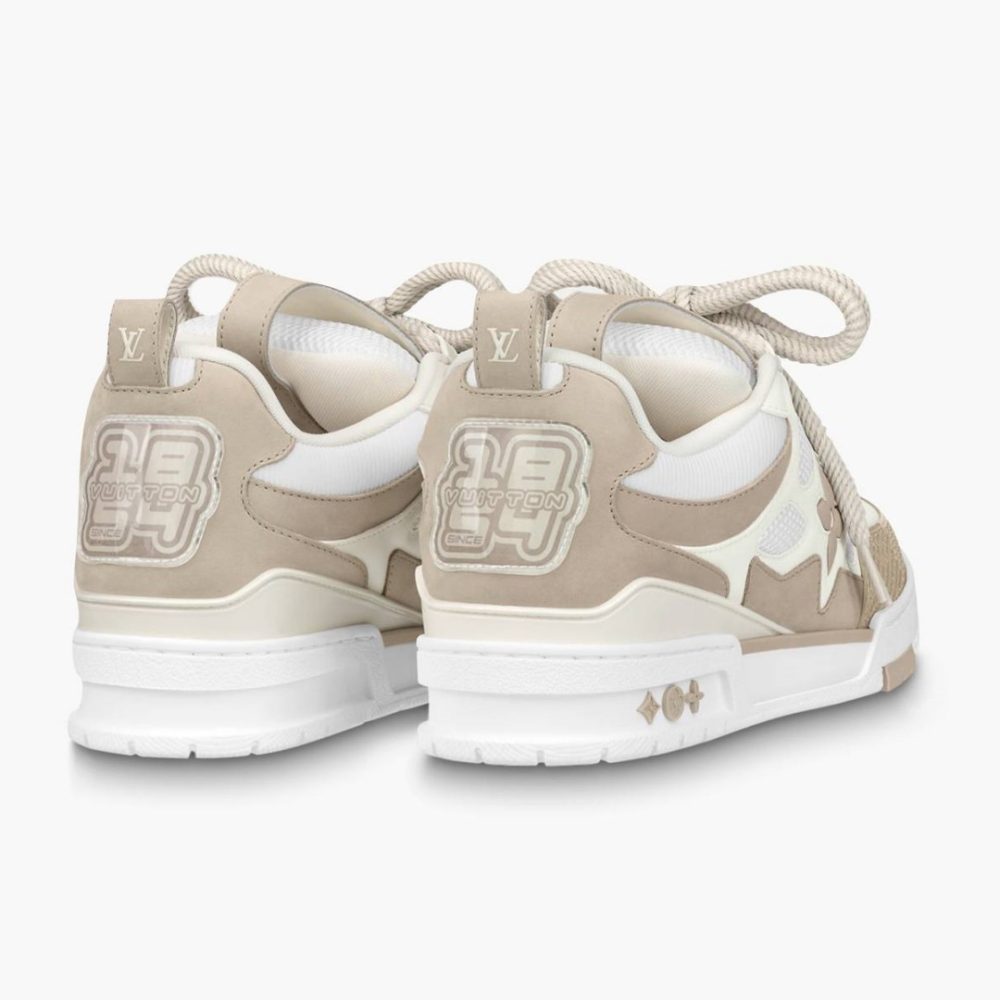 LV Skate Sneaker Beige White