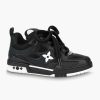 LV Skate Sneaker Black White