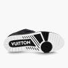 LV Skate Sneaker Black White