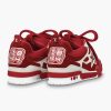 LV Skate Sneaker Red White