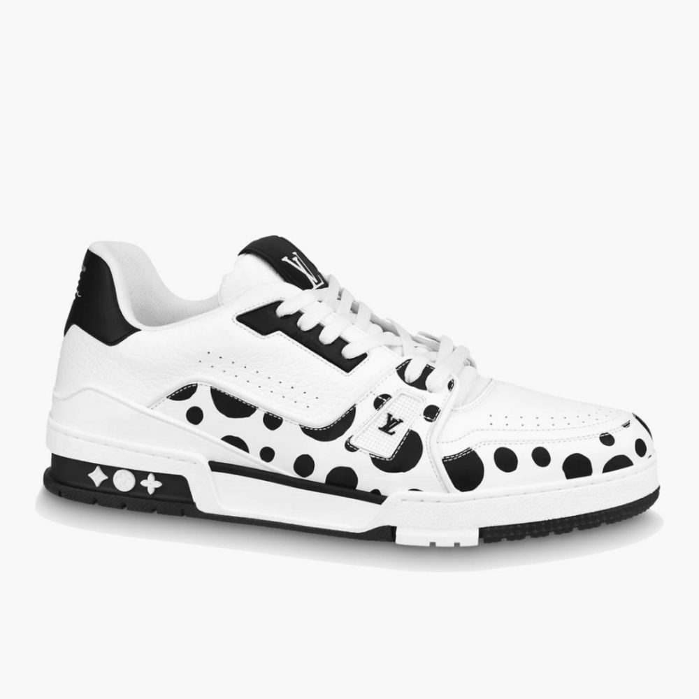 LV Trainer Yayoi Kusama Black White