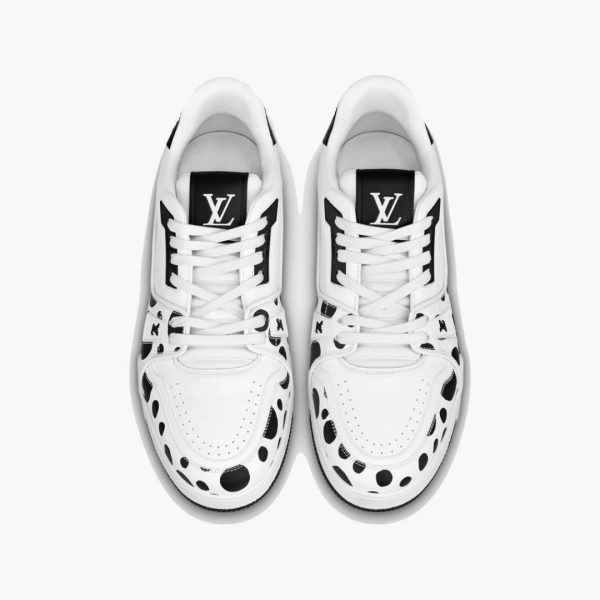 LV Trainer Yayoi Kusama Black White