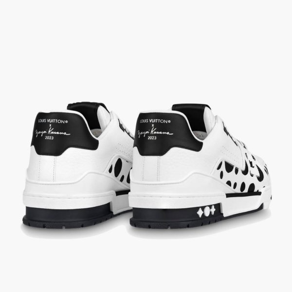 LV Trainer Yayoi Kusama Black White