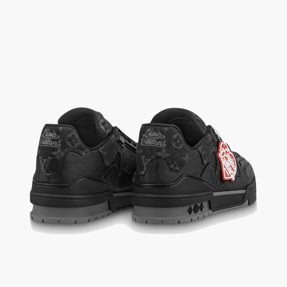 LV Trainer x Nigo Black Denim