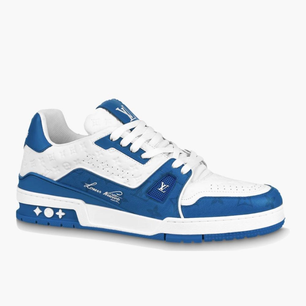 LV Trainer #54 Signature Blue White