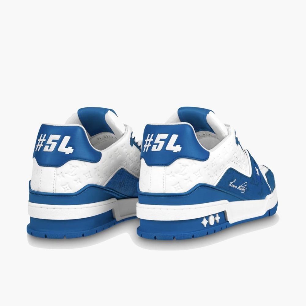 LV Trainer #54 Signature Blue White