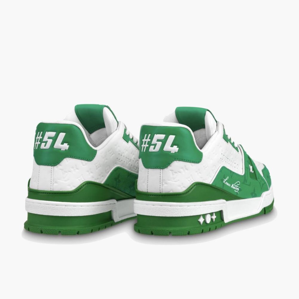 LV Trainer #54 Signature Green White