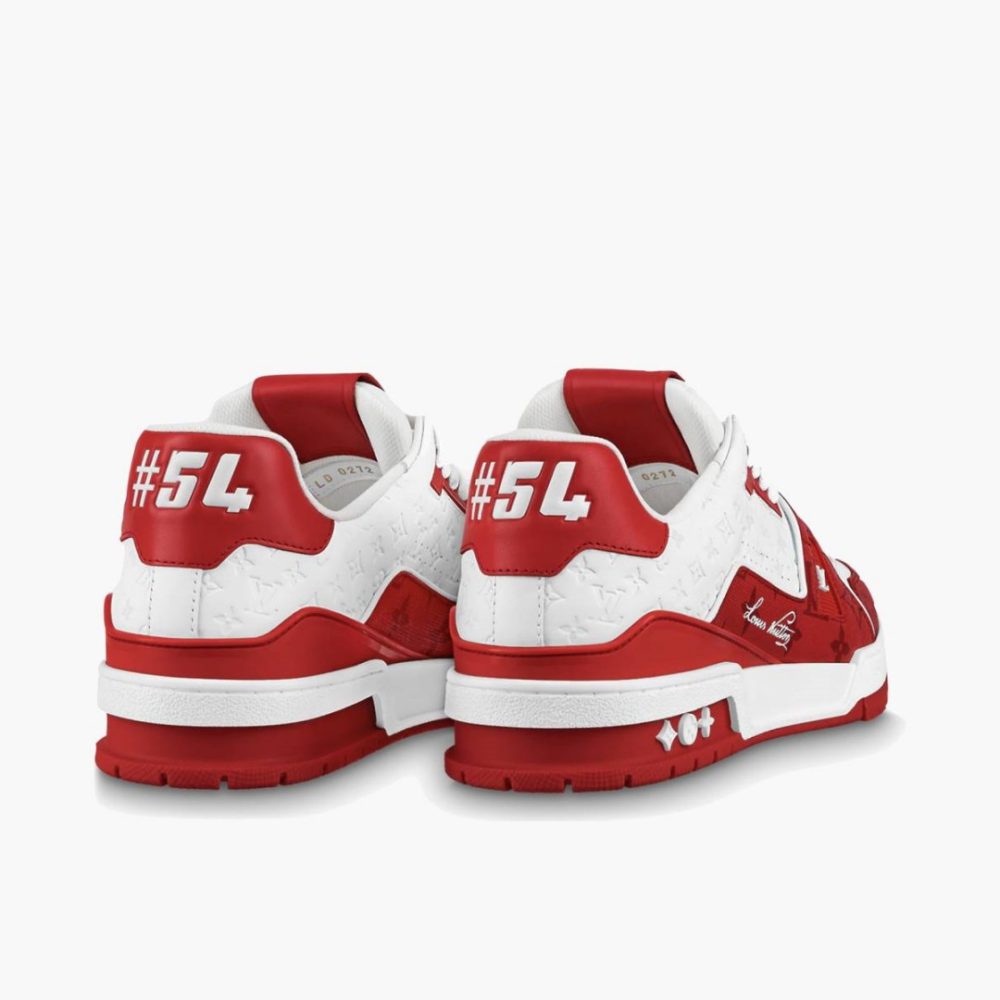 LV Trainer #54 Signature Red White