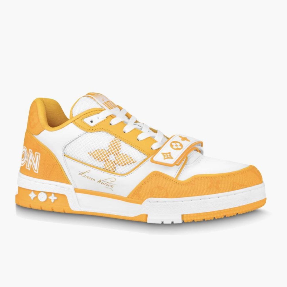 LV Trainer Monogram Denim Yellow