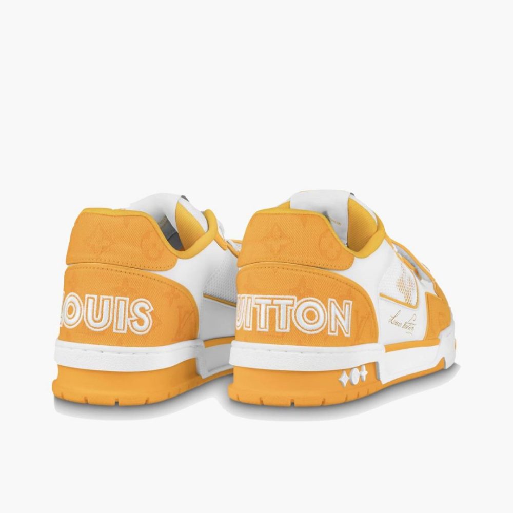LV Trainer Monogram Denim Yellow