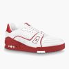 LV Trainer White Red Signature