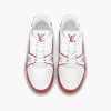 LV Trainer White Red Signature
