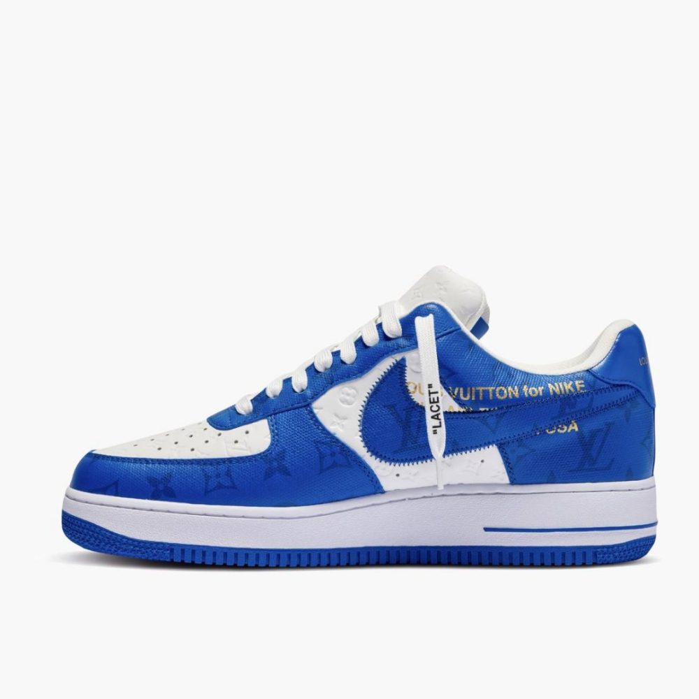 Nike Air Force 1 Low by Virgil Abloh x  LV Bluewhite