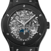 Hublot Classic Fusion Aerofusion Moonphase 42mm Black Magic, Ref# 547.CX.0170.LR